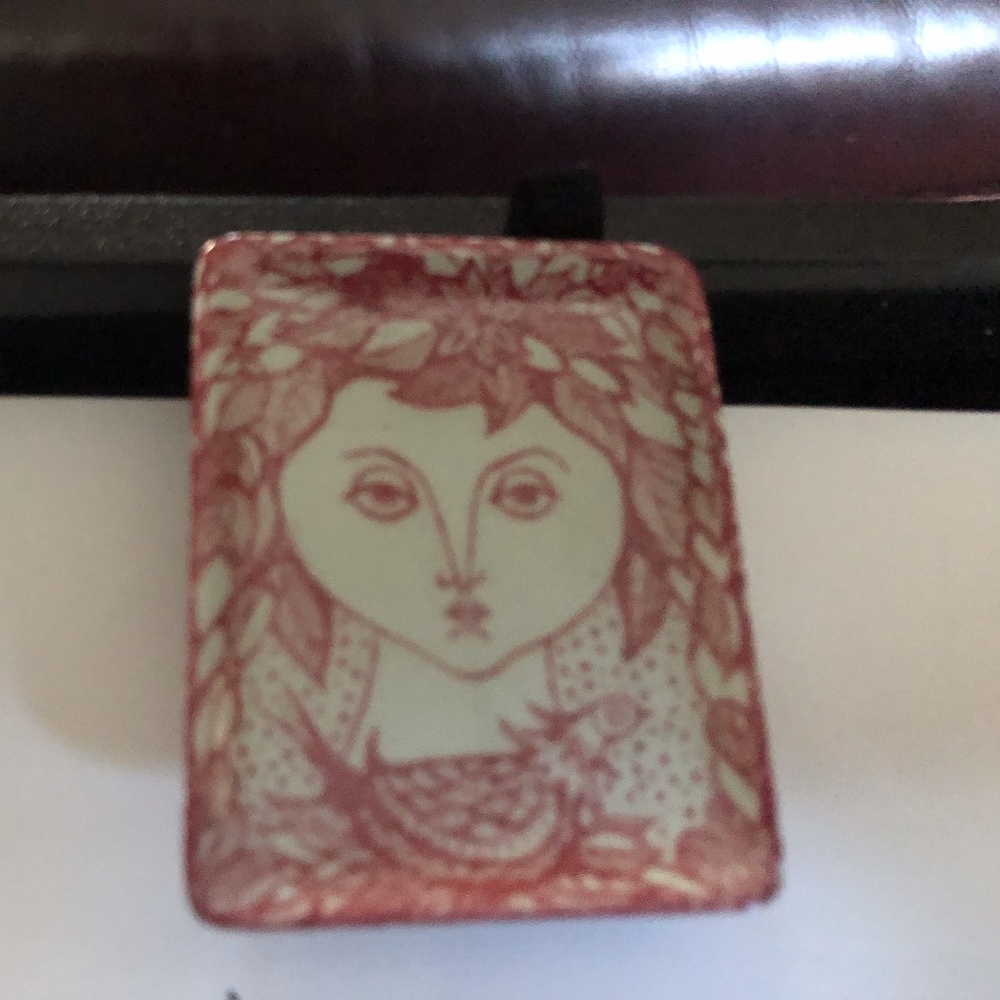 Vintage Nymolle Faience Pin